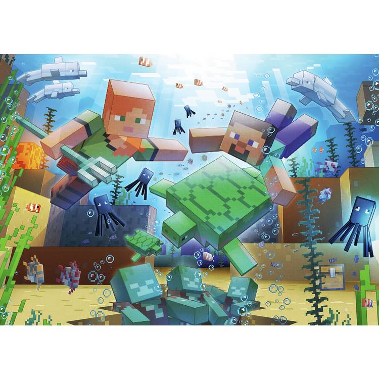 Ravensburger Minecraft jigsaw puzzle 1000 pieces - British product