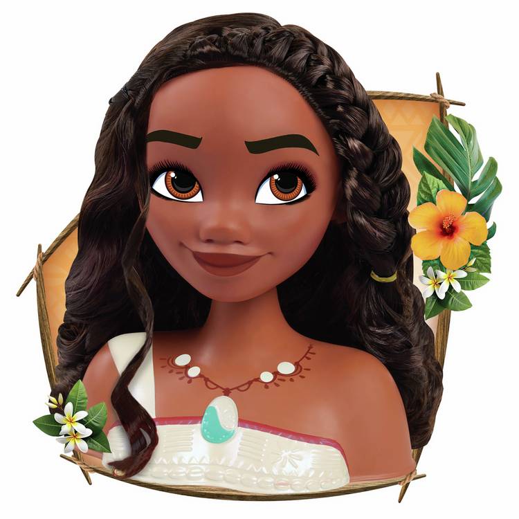 Disney Moana styling head toy - British product