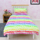 Rainbow High bedding set single duvet cover, UK version