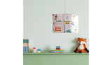 Argos Habitat Kids White Transport Printed Lampshade - 25cm- Buy online at McGrocer