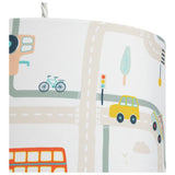 Habitat kids white transport lampshade 25cm (British brand)