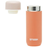 Smash orange colourblock travel coffee flask 200ml - British product