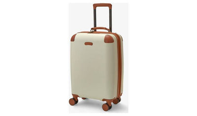 Argos Rock Carnaby Cabin Hard Case Cream Hardside Suitcase 35 Litre- Buy online at McGrocer