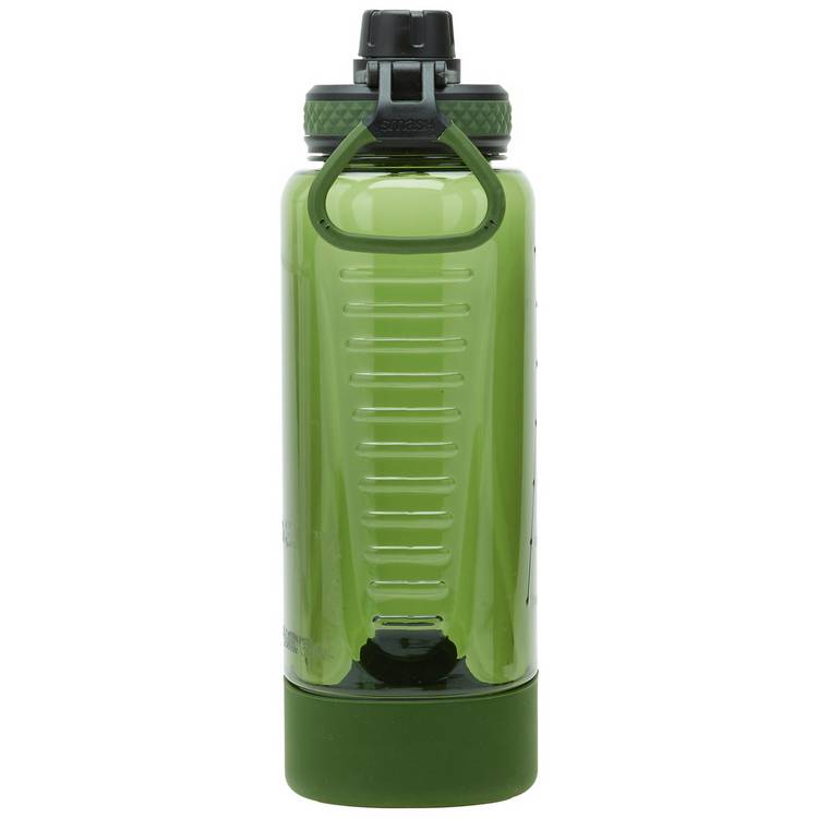 Smash Active Chugger Khaki water bottle 1 litre, UK version