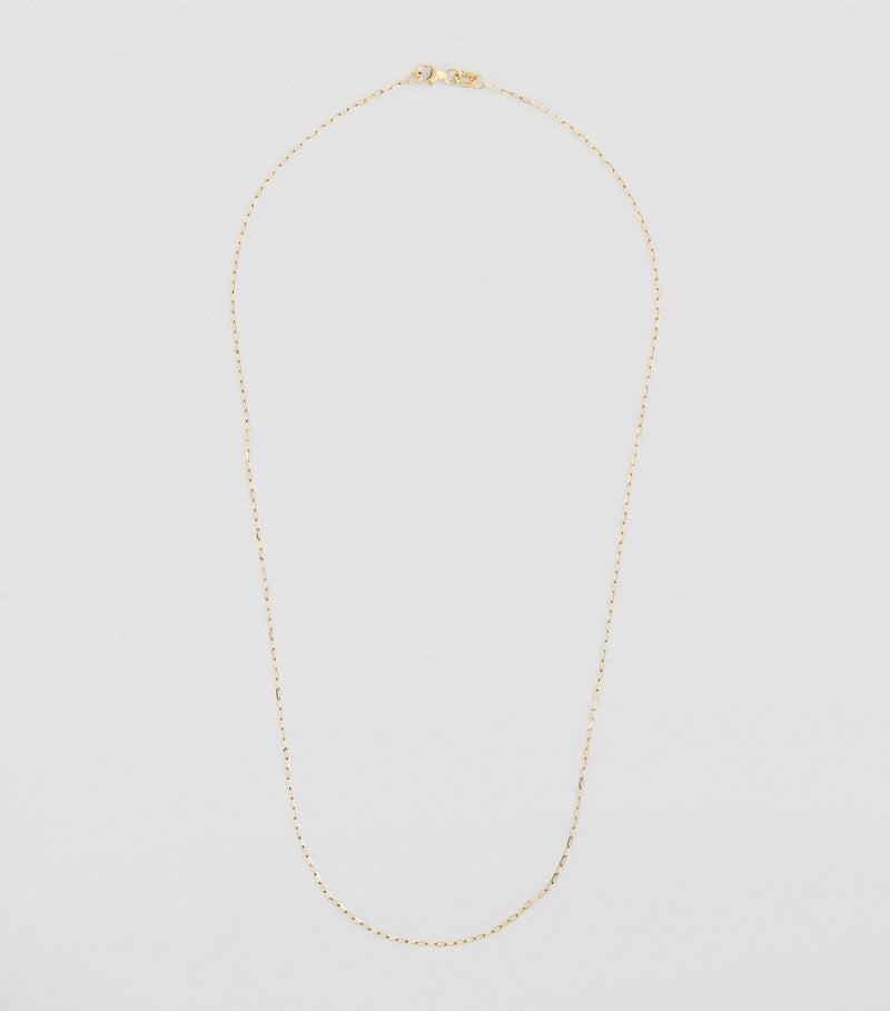 Jade Trau yellow gold chain necklace, imported from the UK