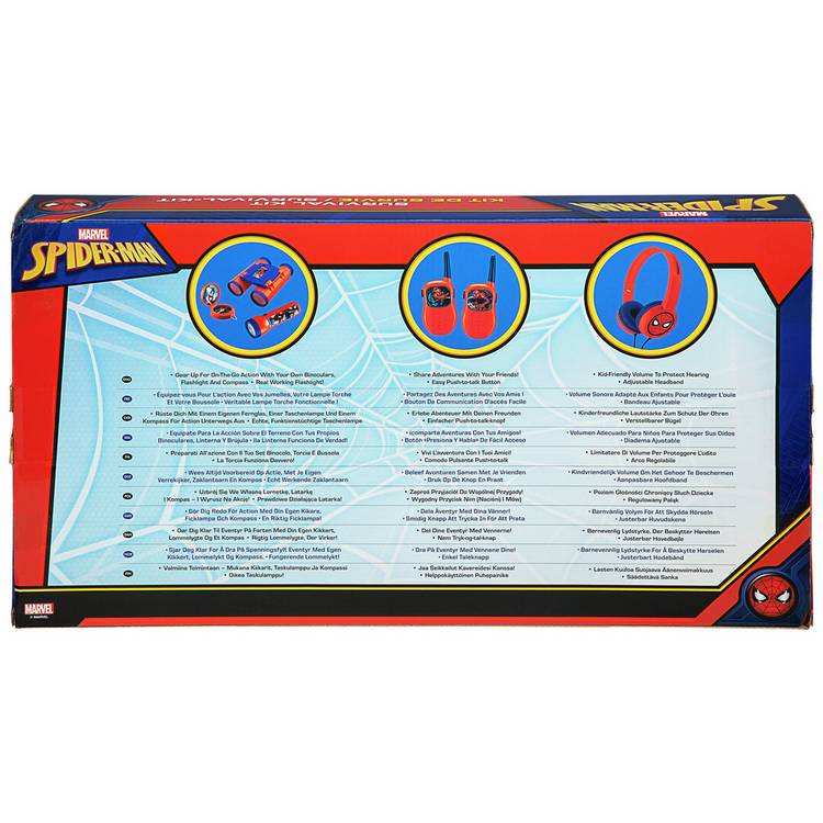 Marvel Spider-Man three piece walkie talkie set - British product