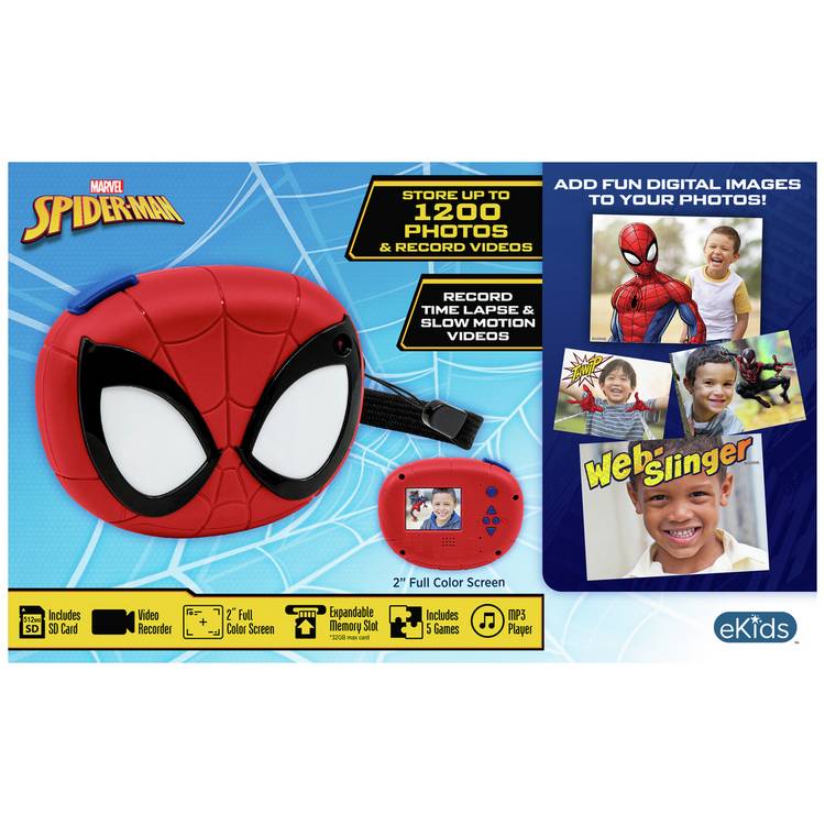 EKids Spider-Man digital camera - British product
