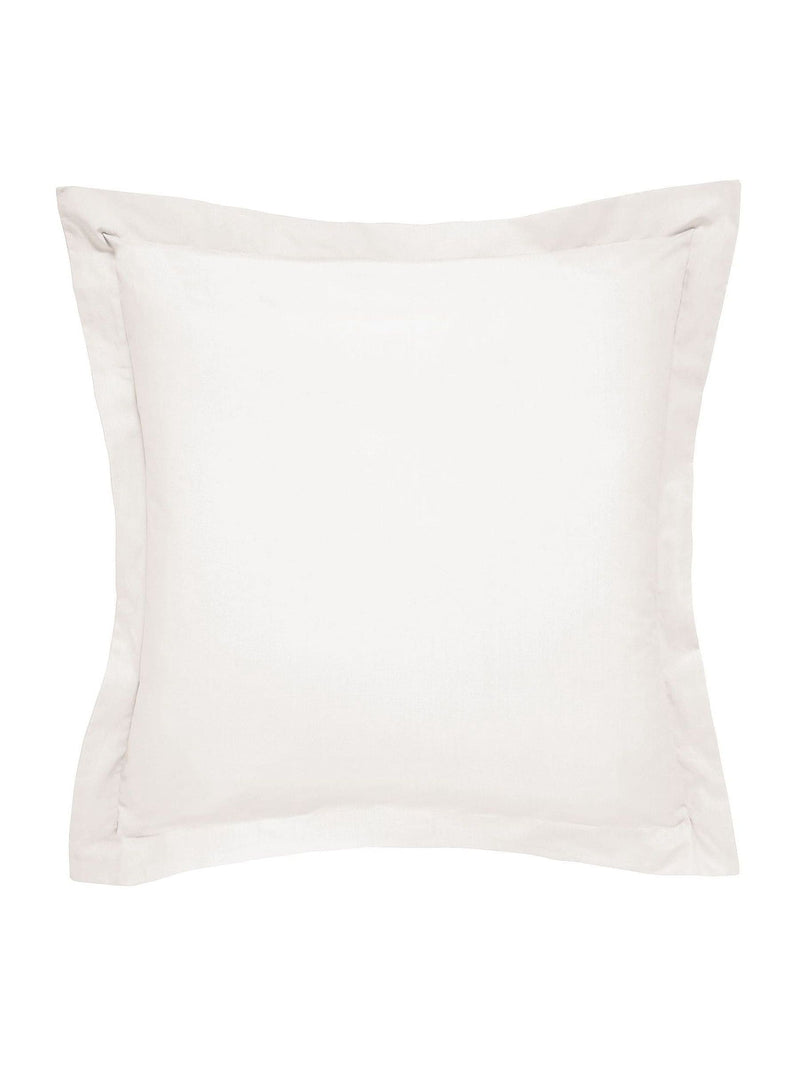 Bedeck Of Belfast cream Egyptian cotton sateen square pillowcase 1000tc, UK version