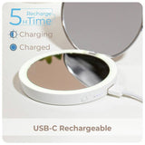 Stylpro Flip and Charge powerbank compact mirror, imported from the UK
