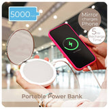Stylpro Flip and Charge powerbank compact mirror, imported from the UK