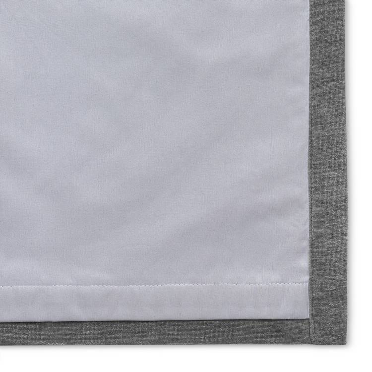 Habitat blackout eyelet curtains charcoal 117x183cm, imported from the UK