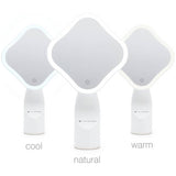 Rio illuminated flower mirror with LED lights (British brand)