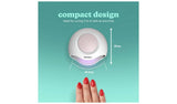 Homedics 2-in-1 UV Nail Lamp for nail care - British product