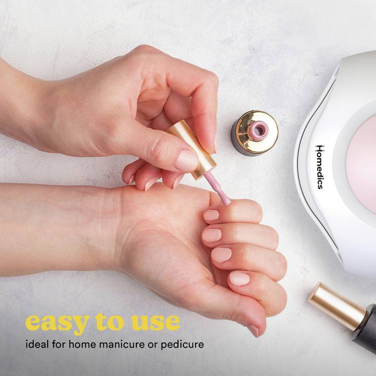 Homedics 2-in-1 UV Nail Lamp for nail care - British product