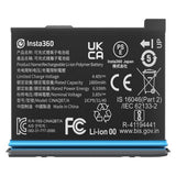 Insta360 X3 action camera battery, 40g, imported from the UK