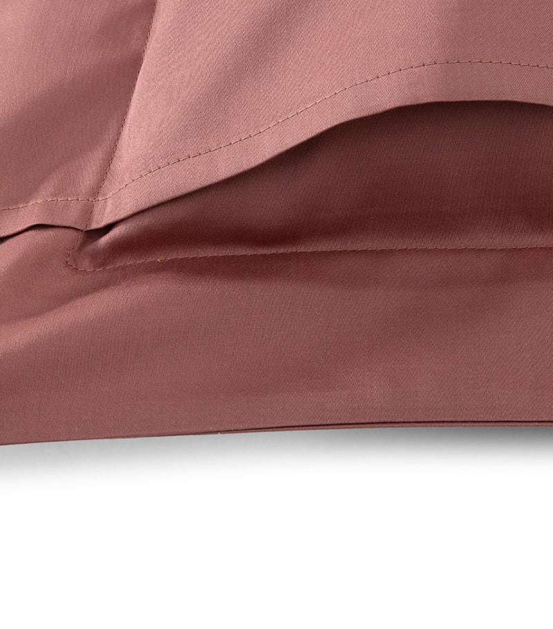 Yves Delorme Triomphe Santal square oxford pillowcase 65cm x 65cm (British brand)