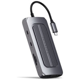 SATECHI MX 6 Port USB-C Hub, UK version