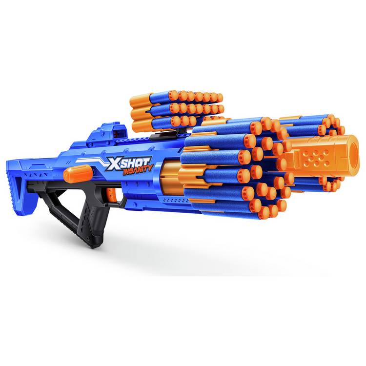 XSHOT Insanity Berzerko foam dart blaster 48 darts - British product