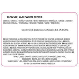 Natures Wick large multiwick candle sage and white pepper, imported from the UK