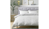 Argos Habitat Distressed Jacquard Silver Bedding Set - Single- Buy online at McGrocer