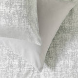 Habitat silver distressed jacquard single bedding set (British brand)