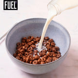 FUEL10K Chocolate Multigrain Hoops Cereal 350g - British product