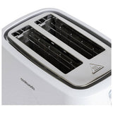 Cookworks white 2-slice toaster with plastic exterior - British product