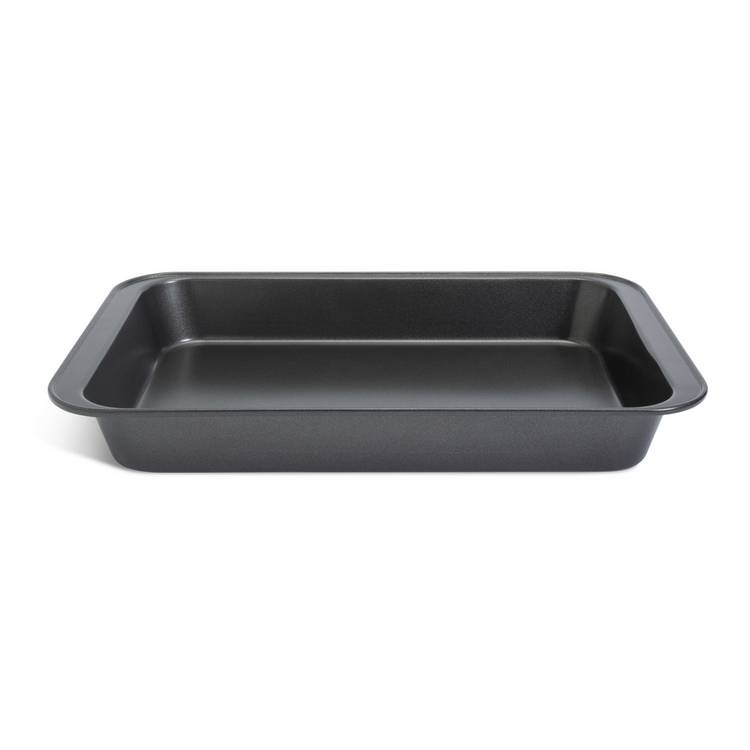 Habitat non-stick carbon steel roaster set 2 piece, imported from the UK