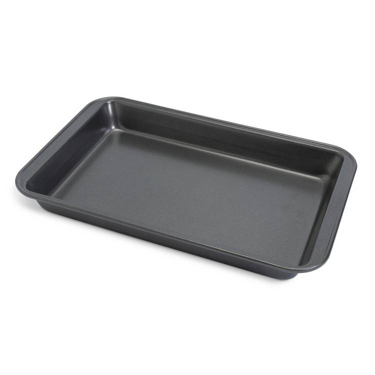 Habitat non-stick carbon steel roaster set 2 piece, imported from the UK