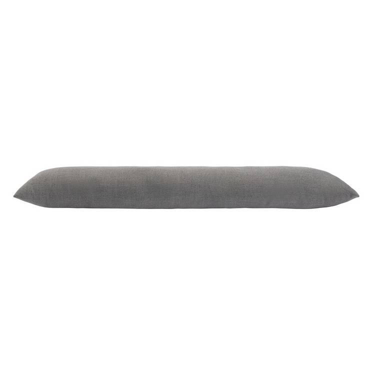 Habitat basket weave draught excluder grey 90cm - British product