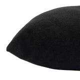 Habitat black velour draught excluder, imported from the UK
