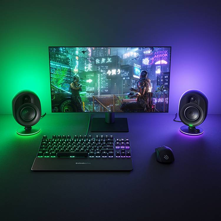 SteelSeries ARENA 7 speaker, UK version
