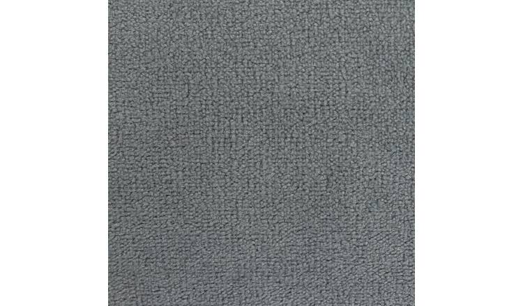 Habitat grey velour draught excluder 90cm - British product