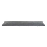 Habitat grey velour draught excluder 90cm - British product
