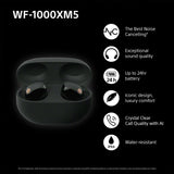 Sony WF1000XM5 true wireless noise cancelling earbuds, imported from the UK