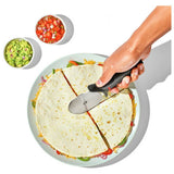 OXO pizza wheel slicer black, imported from the UK