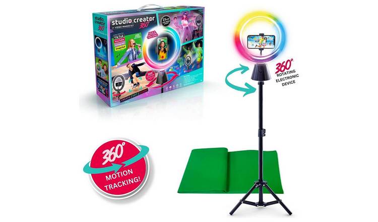 Studio Creator 360 video kit with ring light, imported from the UK