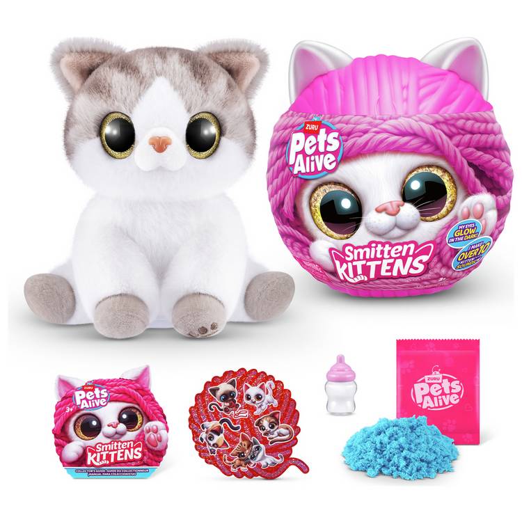 Pets Alive Smitten Kitten interactive toy (British brand)