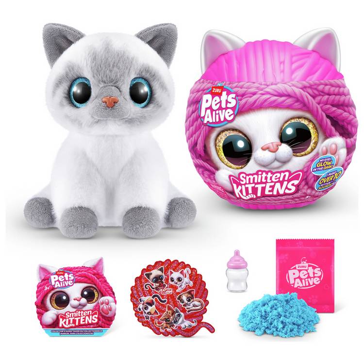 Pets Alive Smitten Kitten interactive toy (British brand)