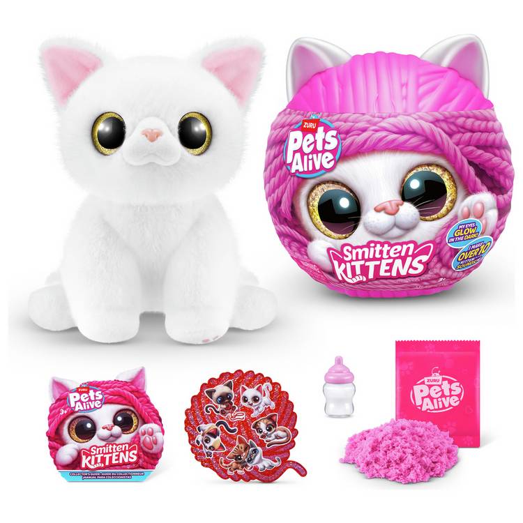 Pets Alive Smitten Kitten interactive toy (British brand)