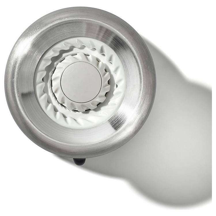 OXO Softworks acrylic salt grinder black, UK version