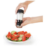OXO Softworks acrylic salt grinder black, UK version