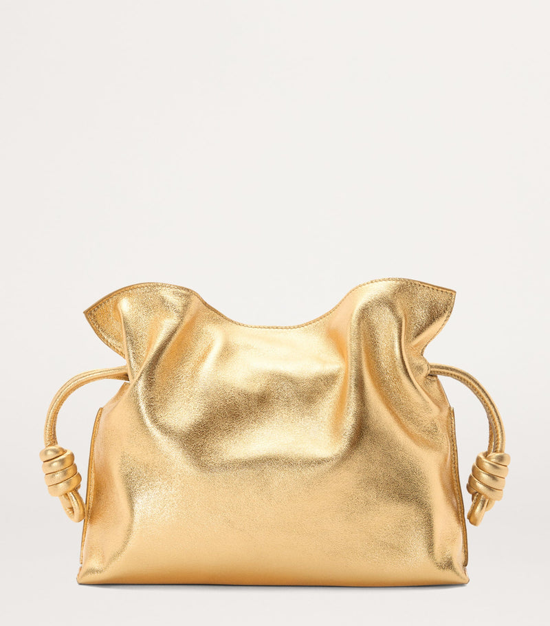 LOEWE medium leather scales Flamenco clutch, imported from the UK