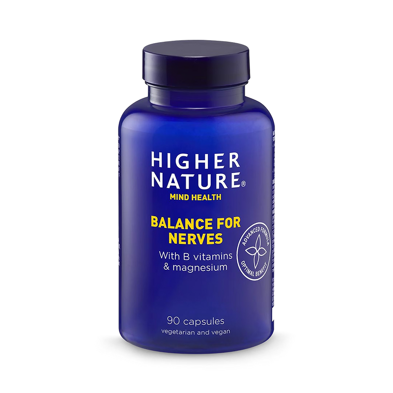 Balance nerve support supplement 90 vegan capsules, imported from the UK