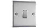 Argos BG Nexus 20A Single Wall Light Switch 2 Way Brushed Steel- Buy online at McGrocer