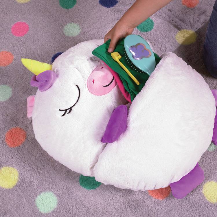 Happy Nappers white unicorn large sleeping bag - British product