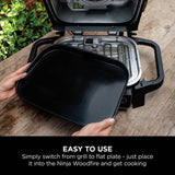 Ninja Woodfire flat plate accessory for BBQ - British product