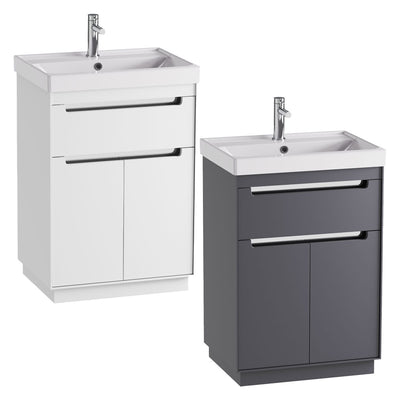 Costco UK Tavistock Kew 59.2 cm Floor Mounted Vanity Unit in 2 Colours- Buy online at McGrocer