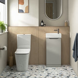 Tavistock Coda cloakroom basin unit light grey (British brand)