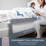Dreambaby Prague bed rail in grey for toddler beds - British product